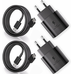 pack-2-chargeurs-rapide-25w-type-c-2-cables-usb-c-noir