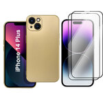 coque-metalique-or-glass-x2-iphone-14-plus