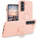 pour-samsung-s22-coque-silicone-rose-anneau