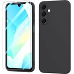 coque-silicone-noir-verre-trempe-pour-samsung-a16-little-boutik