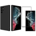 coque-noir-silicone-verre-trempe-samsung-galaxy-s22-ultra-little-boutik