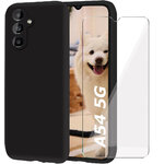 coque-silicone-noir-glass-samsung-a54-little-boutik
