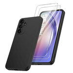 coque-silicone-noir-verres-trempes-x2-samsung-a54-little-boutik