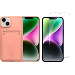 coque-carte-iphone-14-pink-verre-trempe