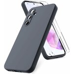 coque-silicone-noir-2-verres-protection-ecran-pour-samsung-galaxy-a35-little-boutik