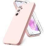 coque-silicone-rose-2-verres-protection-ecran-pour-samsung-galaxy-a35-little-boutik