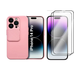 coque-slide-rose-iphone-14-pro-glass-x2-little-boutik