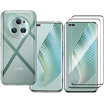 coque-transparente-silicone-verre-trempe-x2-honor-magic-5-pro-little-boutik