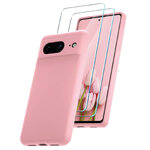 coque-verre-trempe-x2-google-pixel-8-rose-little-boutik