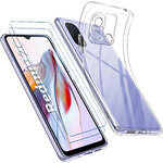 coque-transparente-redmi-12c-verre-trempe-x2-little-boutik
