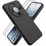coque-noir-silicone-protection-verres-trempes-x2-pour-honor-magic-8-lite-little-boutik