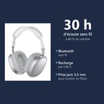 casque-bluetooth-argent-autonomie-30h