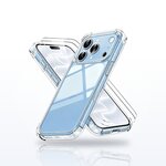 Coque antichoc transparente et verre trempé pour iPhone 18 Pro Little Boutik