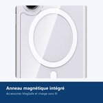 Anneau magnétique intégré compatible MagSafe et charge sans fil