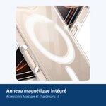 Anneau magnétique intégré compatible MagSafe et charge sans fil