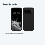 Contenu du colis – Coque Silicone Noir Pour Google Pixel 9 Pro