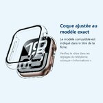 Accessoire ajusté au modèle exact – Coque de protection rigide pour Apple Watch 46mm Couleur Transparent