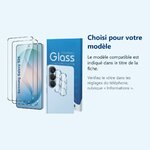 Accessoire ajusté au modèle exact – Verres Trempes et Protections Camera Arriere Transparent X2 Pour Samsung Galaxy S26