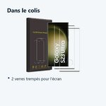 Contenu du colis – Verres Trempes X2 Pour Samsung Galaxy S23 Ultra 5G