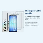 Accessoire ajusté au modèle exact – Verres Trempes X3 Pour Samsung Galaxy A17