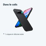 Contenu du colis – Coque Silicone Noir Pour Google Pixel 10