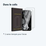 Contenu du colis – Verres Trempes X2 Pour Google Pixel 8a
