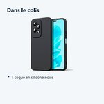 Contenu du colis – Coque Silicone Noir Pour Honor 200 Lite