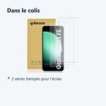 Contenu du colis – Verres Trempes X3 Pour Samsung Galaxy S23 FE