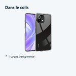 Contenu du colis – Coque Silicone Transparente Pour Xiaomi Mi 11 Lite