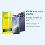 Accessoire ajusté au modèle exact – Verres Trempes et Protections Camera Arriere X2 Pour Samsung Galaxy S24 Plus