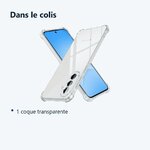 Contenu du colis – Coque Pour Samsung Galaxy A57 5G Silicone Transparente Angles Renforces