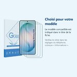 Accessoire ajusté au modèle exact – Verres Trempes X3 Pour Samsung Galaxy S26