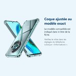 Accessoire ajusté au modèle exact – Coque Pour Honor Magic 6 Lite 5G Silicone Transparente Angles Renforces
