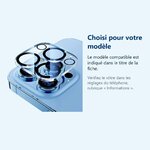 Accessoire ajusté au modèle exact – Verres Protection Camera Arriere X2 Pour iPhone 13 Pro