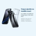 Accessoire ajusté au modèle exact – Coque Silicone Transparente Pour iPhone 17 Pro