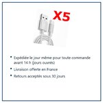 Expédition le jour même, livraison offerte, retours sous 30 jours – X5 Câble Metal Nylon Renforcé Chargeur USB/Type C Longueu