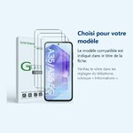 Accessoire ajusté au modèle exact – Verres Trempes X3 Pour Samsung Galaxy A35 5G