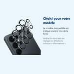 Accessoire ajusté au modèle exact – Verres Protection Camera Arriere Transparent X3 Pour Samsung Galaxy S26 Ultra
