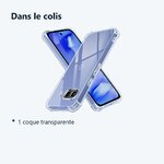 Contenu du colis – Coque Pour Google Pixel 9a Silicone Transparente Angles Renforces