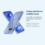 Accessoire ajusté au modèle exact – Coque Pour Google Pixel 9a Silicone Transparente Angles Renforces