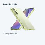 Contenu du colis – Coque antichoc pour Samsung Galaxy A54 5G (6,4 pouces)