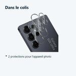 Contenu du colis – Verres Protection Camera Arriere Transparent X2 Pour Samsung Galaxy S26 Ultra