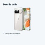 Contenu du colis – Coque Silicone Transparente Pour Google Pixel 9