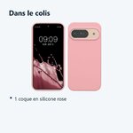 Contenu du colis – Coque Silicone Rose Pour Google Pixel 9 / Pixel 9 Pro