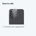 Contenu du colis – Verres Protection Camera Arriere Transparent X3 Pour Samsung Galaxy A56