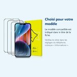 Accessoire ajusté au modèle exact – Verre Trempé pour iPhone 13 Pro (6,1 pouces) [Pack 3] Film Vitre Protection Ecran