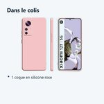 Contenu du colis – Coque Silicone Couleur Rose Pour Xiaomi 12T 5G
