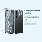 Accessoire ajusté au modèle exact – Verres Trempes et Protections Camera Arriere Transparent X2 Pour Samsung Galaxy S24 Plus