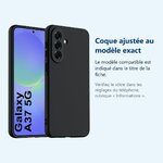 Accessoire ajusté au modèle exact – Coque Pour Samsung A37 5G Silicone Noir
