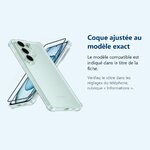Accessoire ajusté au modèle exact – Coque Pour Samsung Galaxy S26 Ultra Silicone Transparente Angles Renforces + Verre Trempe